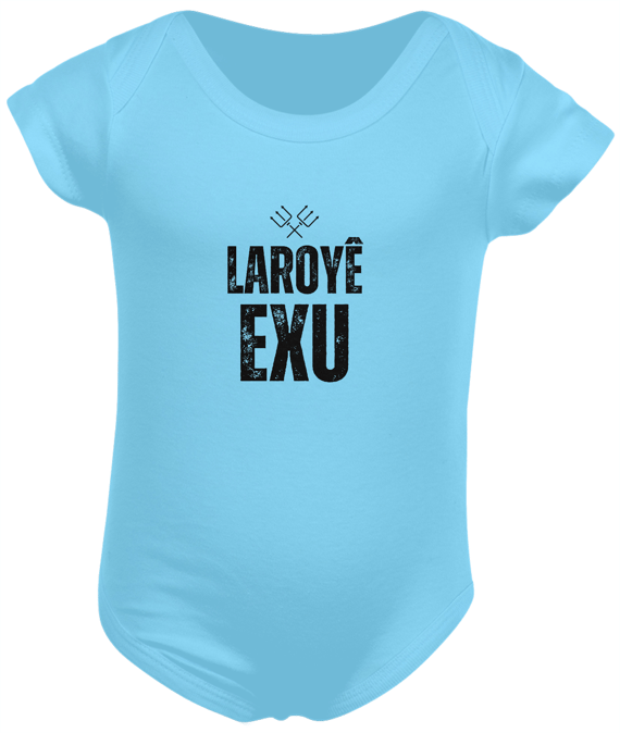 Body Infantil Exu (logo preto)