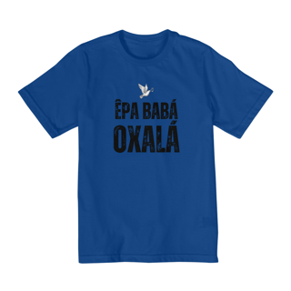 Nome do produto Camiseta Infantil Oxalá Quality (2 a 8)