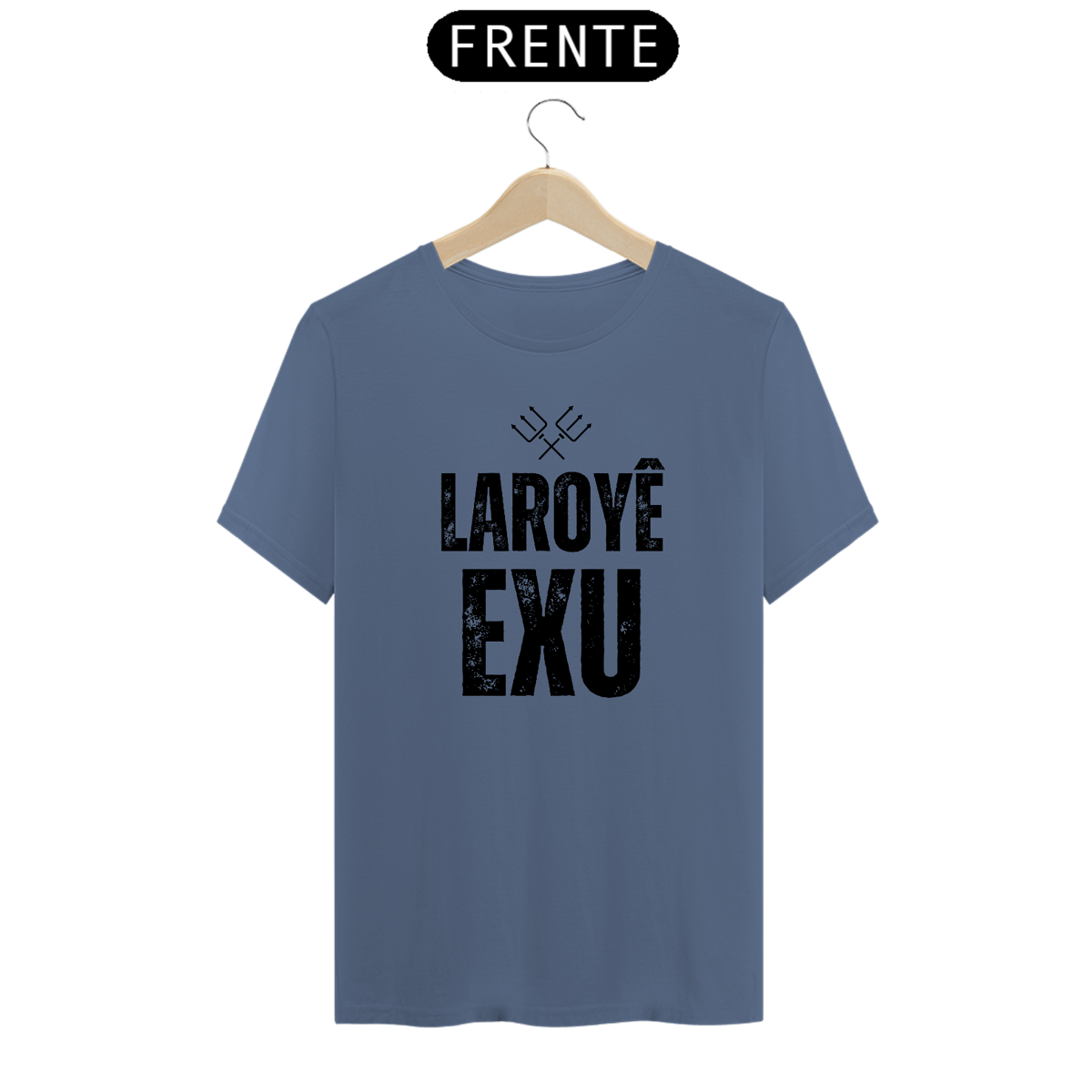 Nome do produto: Camiseta Exu Estonada (logo preto)