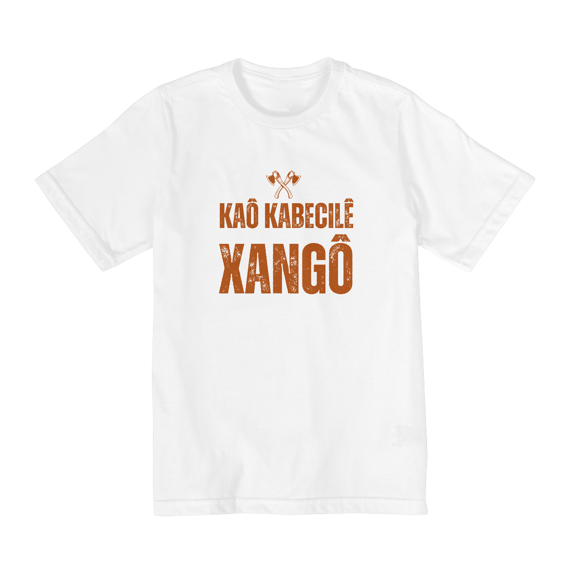 Camiseta Infantil Xangô Quality (10 a 14)