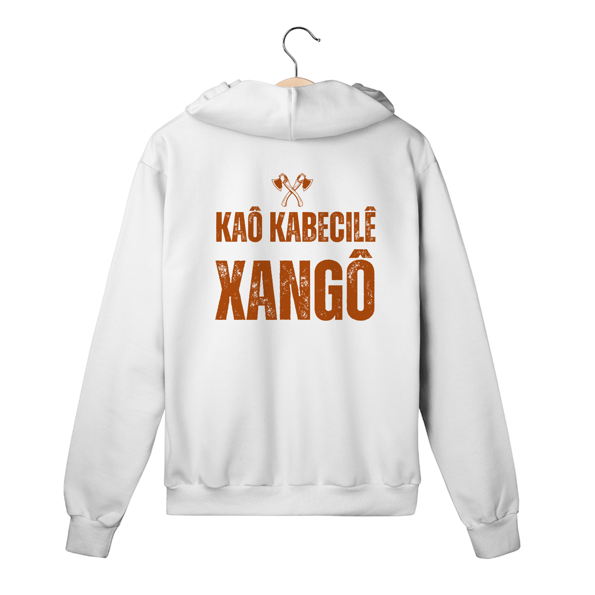 Nome do produto: Moletom com Zíper Xangô