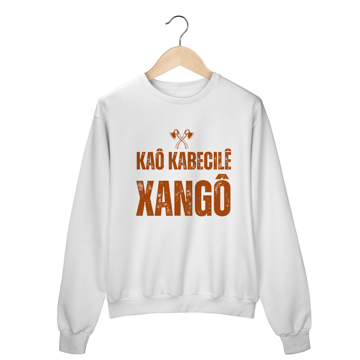 Nome do produto: Moletom Fechado Xangô