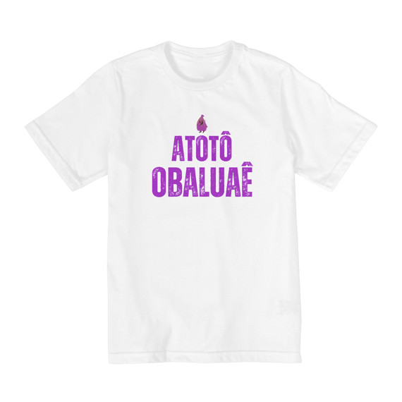 Camiseta Infantil Obaluaê Quality (2 a 8)