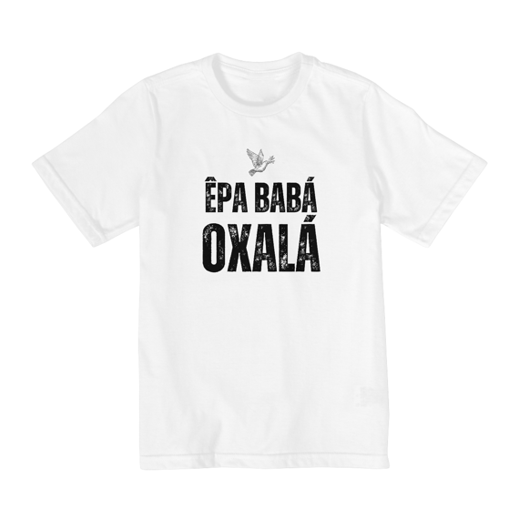 Camiseta Infantil Oxalá Quality (2 a 8)