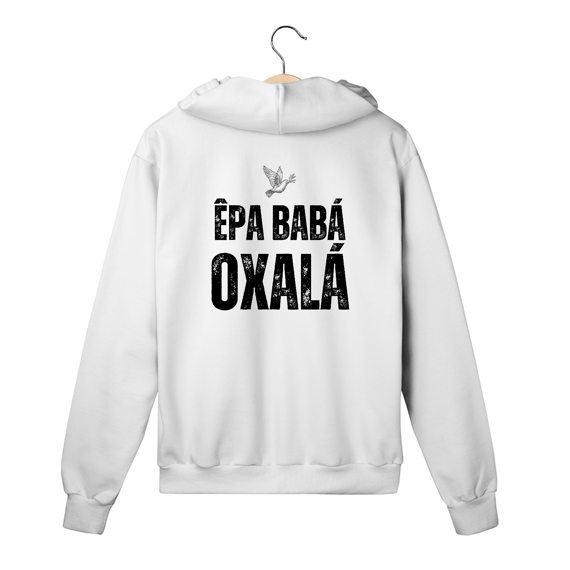 Moletom com Zíper Oxalá