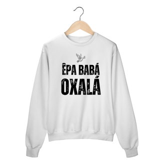 Nome do produto Moletom Fechado Oxalá
