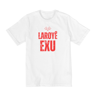 Nome do produto Camiseta Infantil Exu Quality (10 a 14 - logo vermelho)