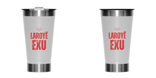 Nome do produto Copo Térmico Exu (logo vermelho)