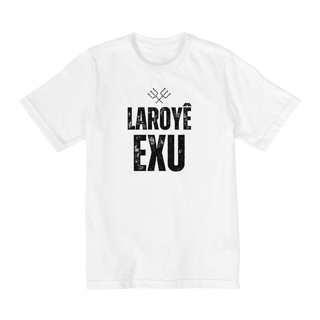 Nome do produto Camiseta Infantil Exu Quality (10 a 14 - logo preto)