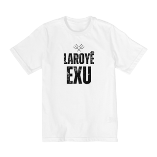 Nome do produto Camiseta Infantil Exu Quality (2 a 8 - logo preto)