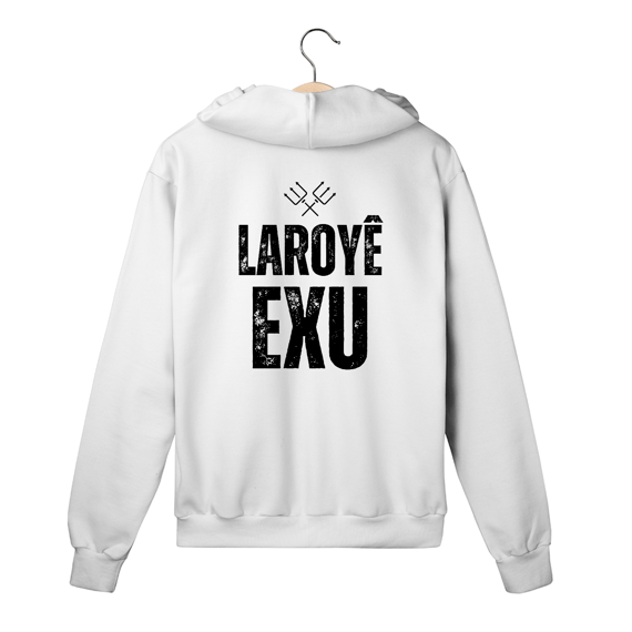 Moletom com Zíper Exu (logo preto)