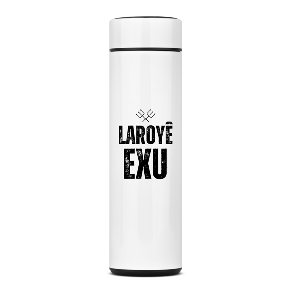 Garrafa Térmica Exu (logo preto)
