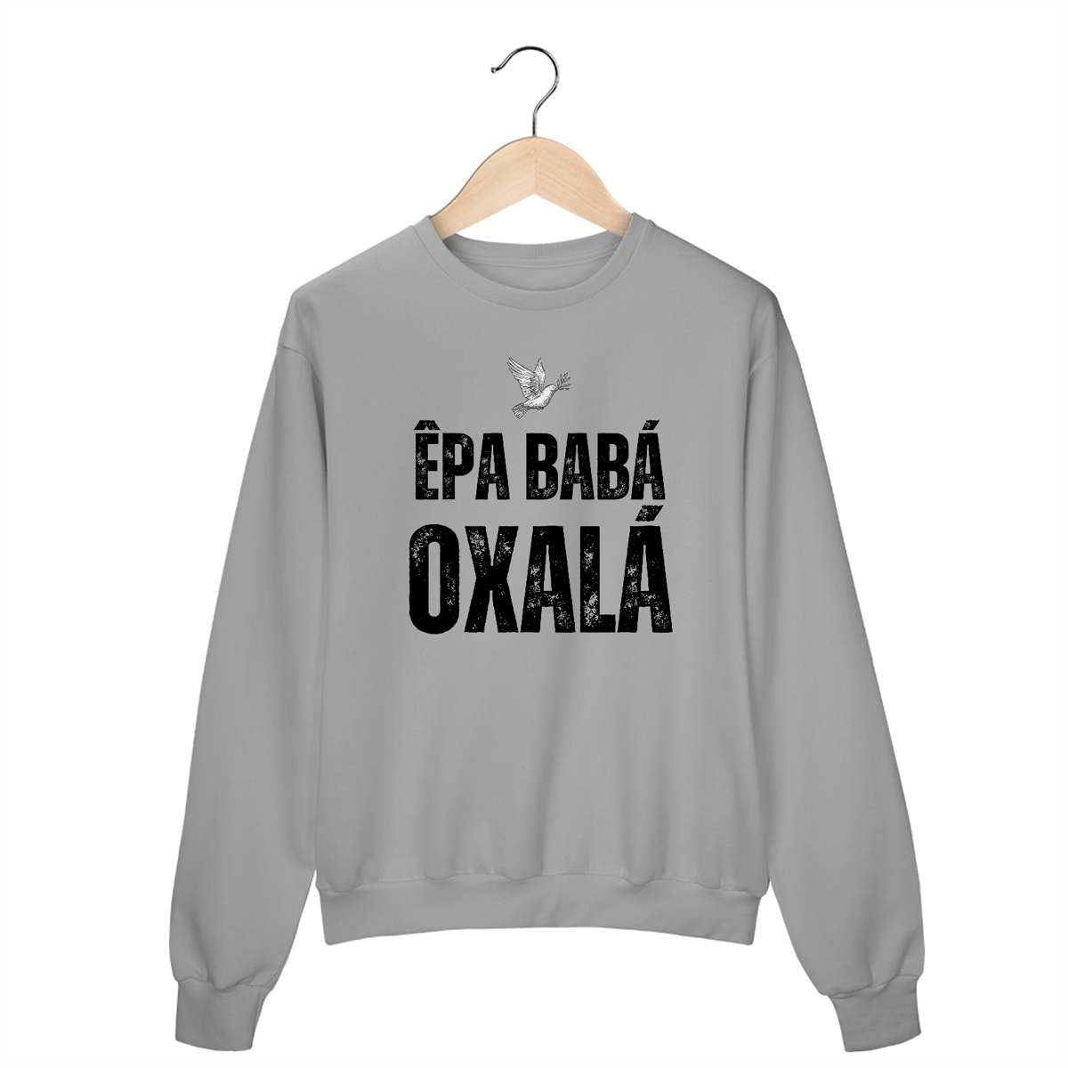 Nome do produto: Moletom Fechado Oxalá