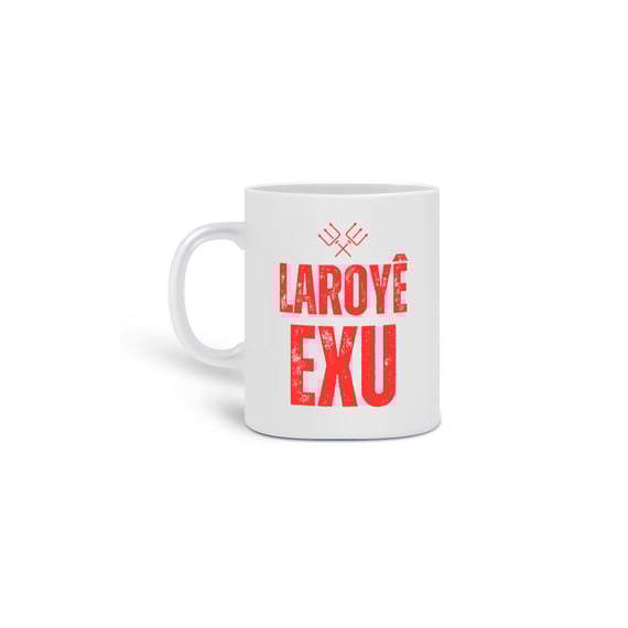 Caneca Exu (logo vermelho)