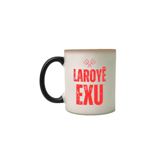 Caneca Mágica Exu (logo vermelho)