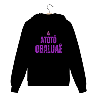 Nome do produto Moletom com Zíper Obaluaê