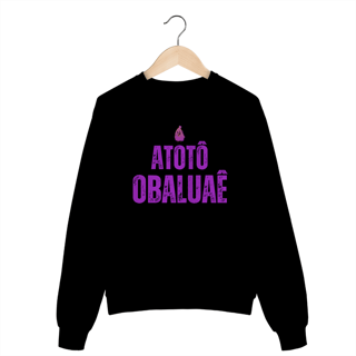 Nome do produto Moletom Fechado Obaluaê
