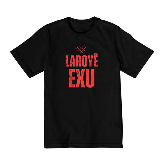 Camiseta Infantil Exu Quality (10 a 14 - logo vermelho)