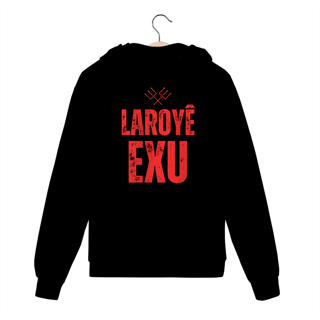 Moletom com Zíper Exu (logo vermelho)