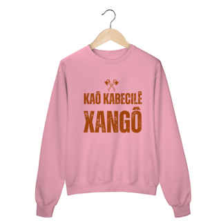 Nome do produto Moletom Fechado Xangô