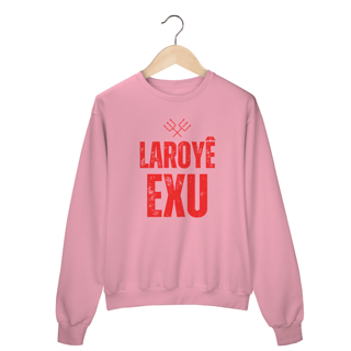 Nome do produto Moletom Fechado Exu (logo vermelho)