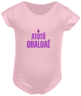 Nome do produto Body Infantil Obaluaê