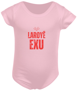 Nome do produto Body Infantil Exu (logo vermelho)