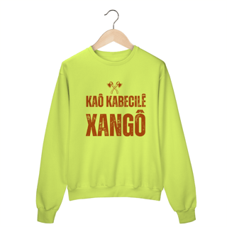 Nome do produto Moletom Fechado Xangô