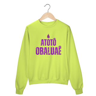 Nome do produto Moletom Fechado Obaluaê