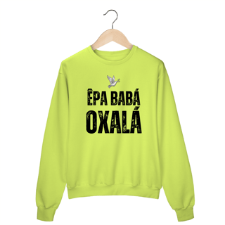 Nome do produto Moletom Fechado Oxalá