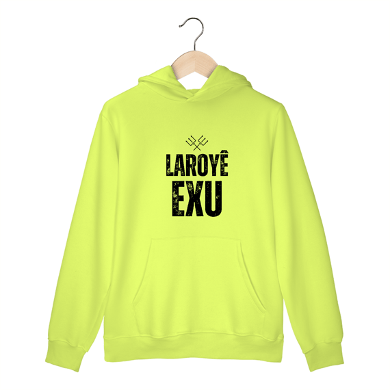 Moletom Canguru Exu (logo preto)