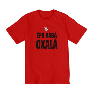 Nome do produto Camiseta Infantil Oxalá Quality (2 a 8)