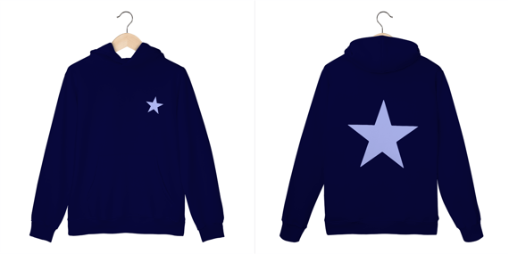 STAR MOLETOM (blue)