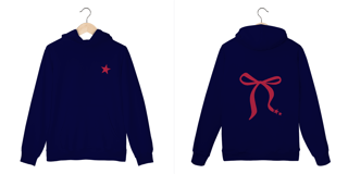 Nome do produto BOWS AND STARS MOLETOM