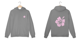 Nome do produto HIBISCUS FLOWER MOLETOM (pink)