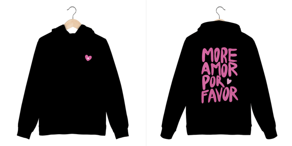 MORE AMORE MOLETOM