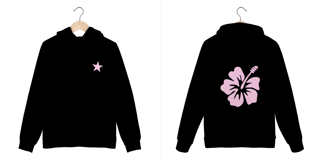Nome do produto HIBISCUS FLOWER MOLETOM (pink)