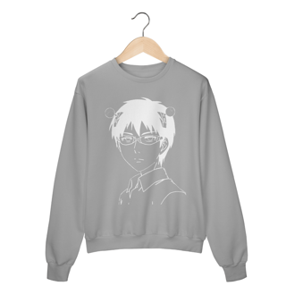 Nome do produto Moletom Saiki Kusuo Branco