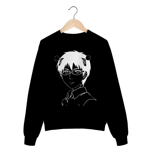 Moletom Saiki Kusuo Branco