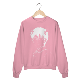 Nome do produto Moletom Saiki Kusuo Branco