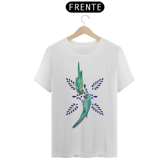 T-shirt - Piriquitos azuis