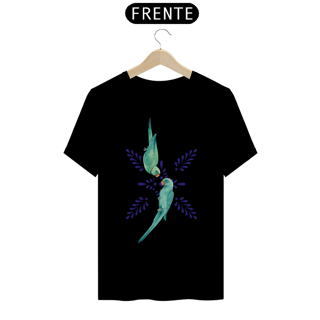 Nome do produto T-shirt - Piriquitos azuis