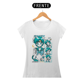 Nome do produto Camiseta Feminina da Ami Mizuno – Sailor Mercury