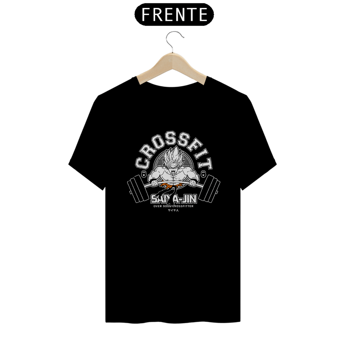 Nome do produto: Camiseta Goku Crossfiteiro – Dragon Ball Z