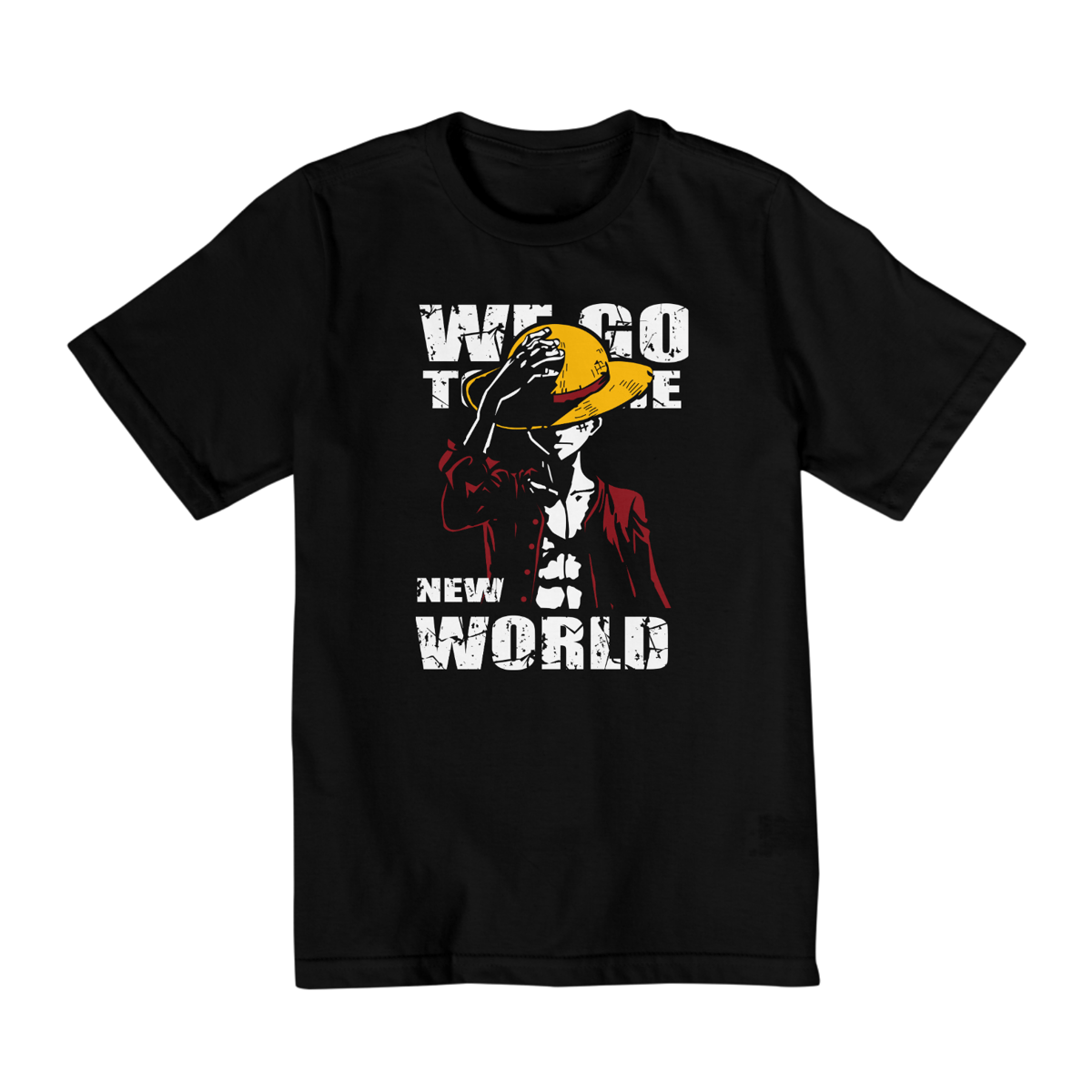 Nome do produto: Camiseta Infantil Luffy (10 a 14 anos) – One Piece