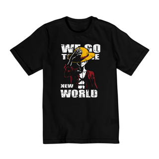 Camiseta Infantil Luffy (10 a 14 anos) – One Piece