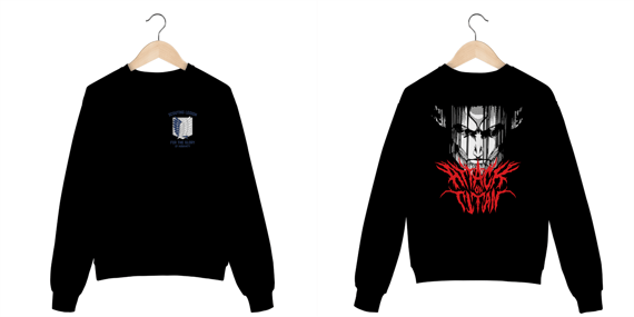 Moletom do Eren Yeager – Attack on Titan