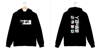 Moletom do Levi Ackerman – Attack on Titan