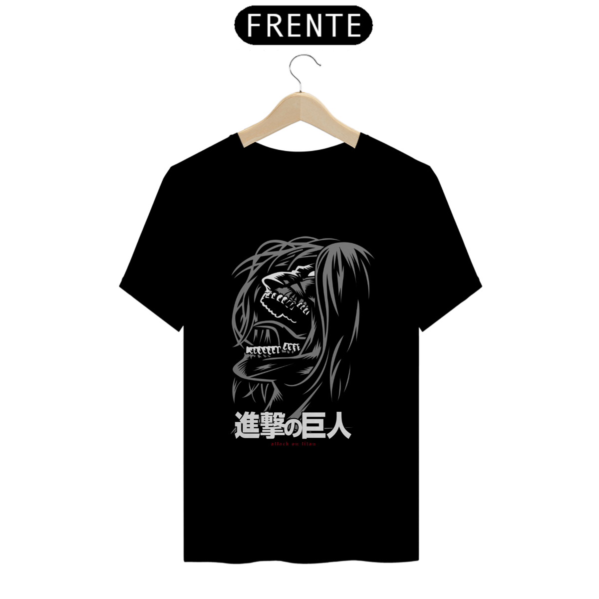 Nome do produto: Camiseta do Eren Yeager – Attack on Titan