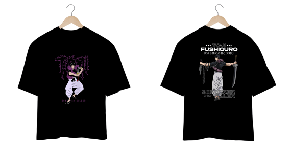 Camiseta Oversized Toji – Jujutsu Kaisen